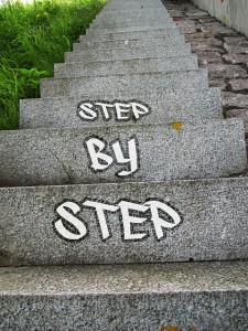 Schritt für Schritt zum Erfolg!