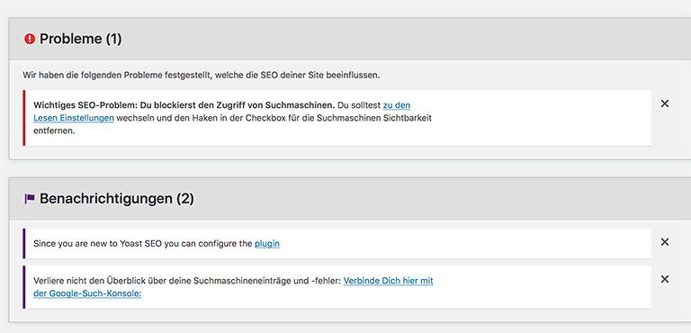 Nicht indexieren